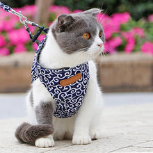 Load image into Gallery viewer, Cat Vest Outdoor Travel Harness Leash Set
